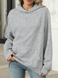 Pocketed Long Sleeve Hoodie