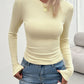 Round Neck Long Sleeve T-Shirt