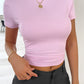 Round Neck Short Sleeve T-Shirt