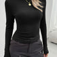 Round Neck Long Sleeve T-Shirt